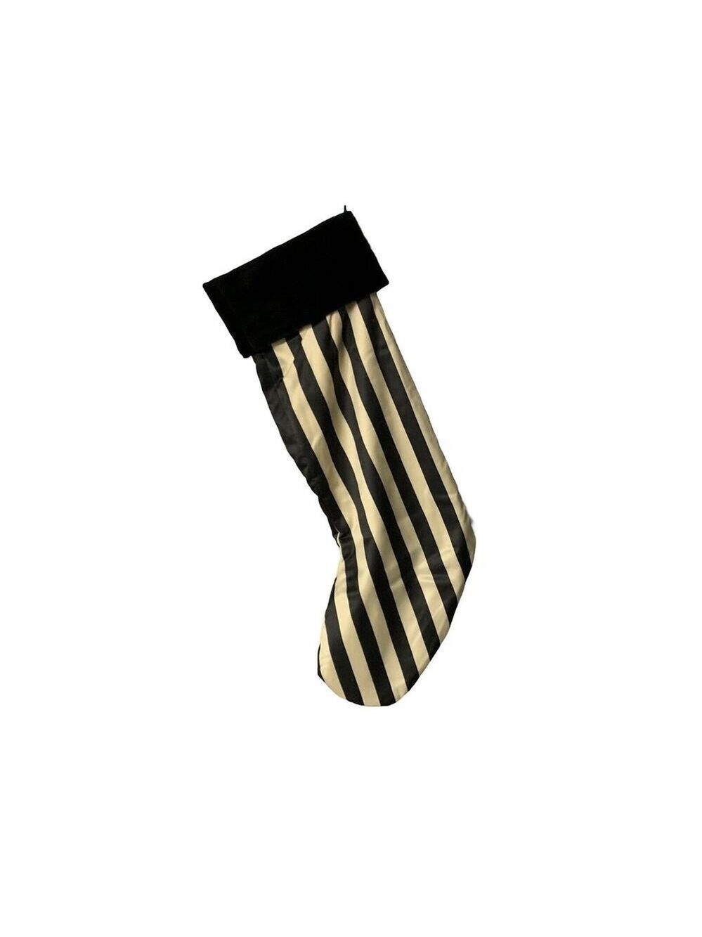JO MALONE NEW Christmas Xmas Stocking Black White Stripe Limited Edition